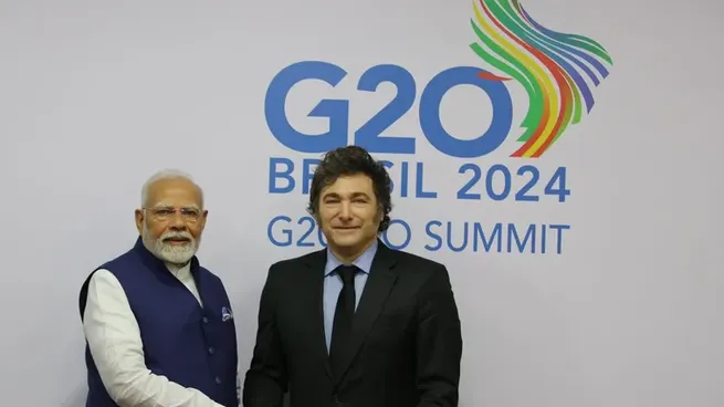 Milei recibirá a Narendra Modi en Casa Rosada y luego viajará a Chaco para un evento religioso