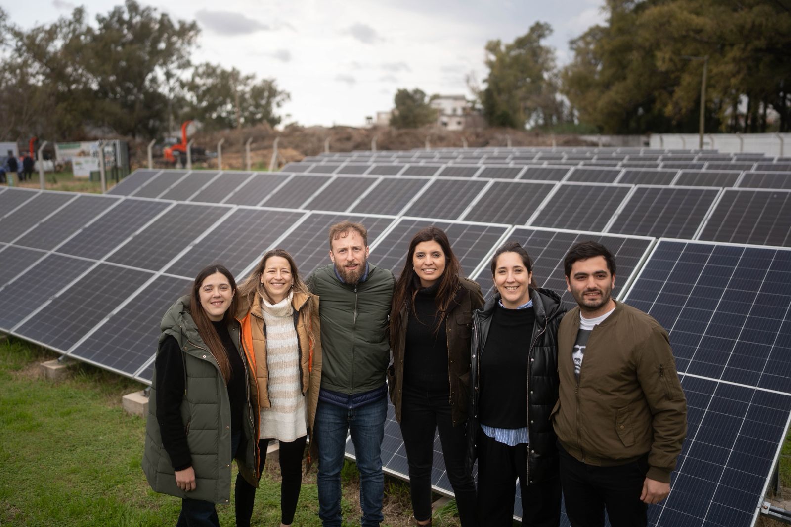 Otermín y Vilar inauguraron el Parque Solar Diego Armando Maradona en Fiorito