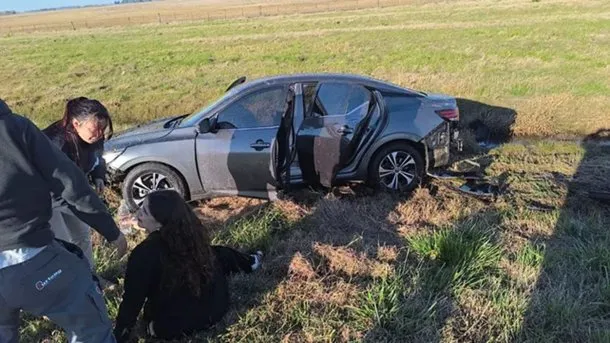 Rocío Bonacci sufrió un accidente en la autopista Buenos Aires-Rosario pero está fuera de peligro