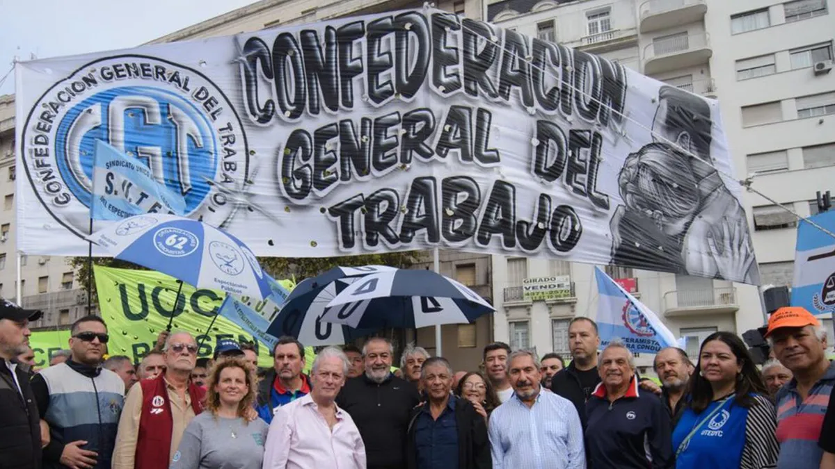 Protesta sindical en la Ciudad: marcha de la CGT, paro de ATE y cortes clave este jueves