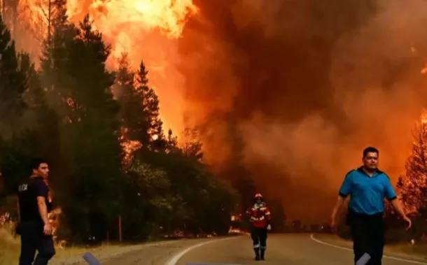 Chile detuvo a 70 sospechosos por los incendios forestales y enfrentan penas de prisión perpetua