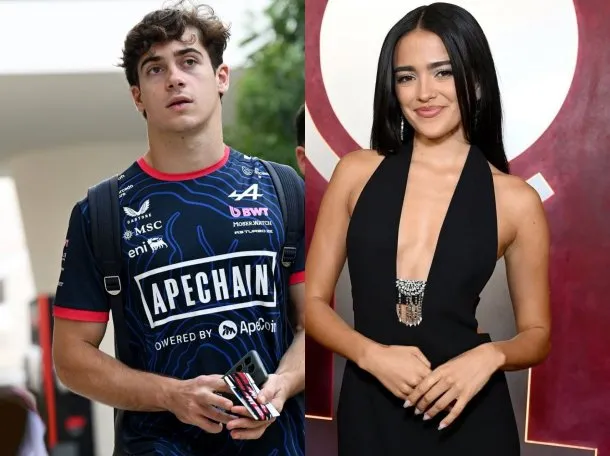 Colapinto llegó al GP de Miami con su novia y un mate: el video que se volvió viral