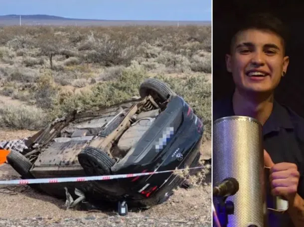 Tragedia en Neuquén: murió un joven músico tras un choque frontal en la Ruta 22