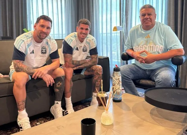Messi, De Paul y Tapia renovaron la cábala que acompaña a la Scaloneta antes del debut mundialista