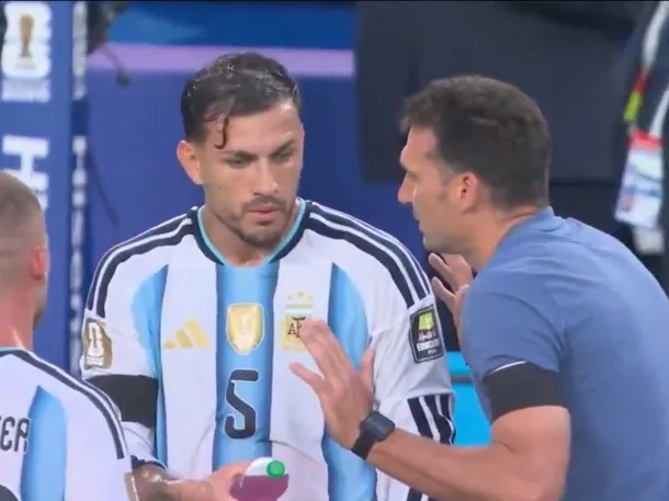 La charla entre Scaloni y Paredes que terminó cambiando el partido ante Suiza