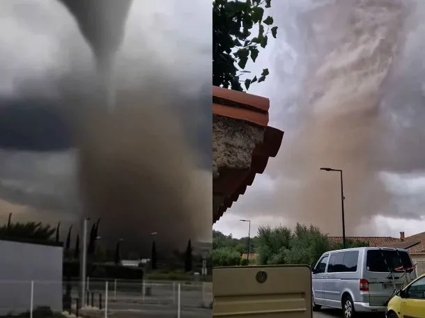 Tornado en el sur de Francia: al menos 41 heridos y unas 300 viviendas afectadas