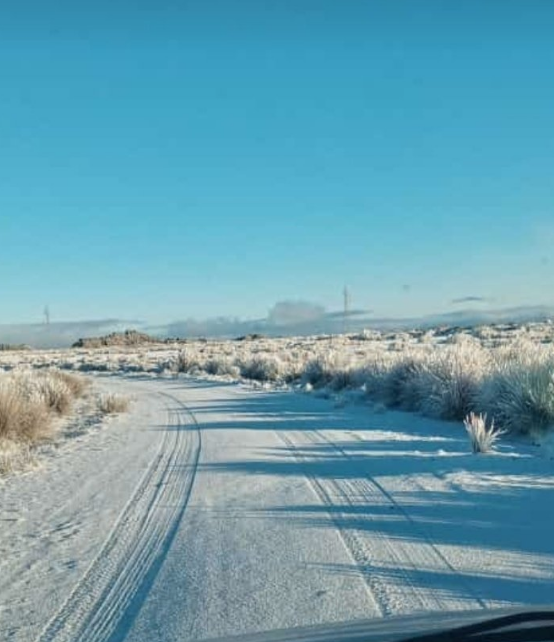 Bajo cero en el corazón del país: el frío polar sorprendió a la región central antes de la primavera