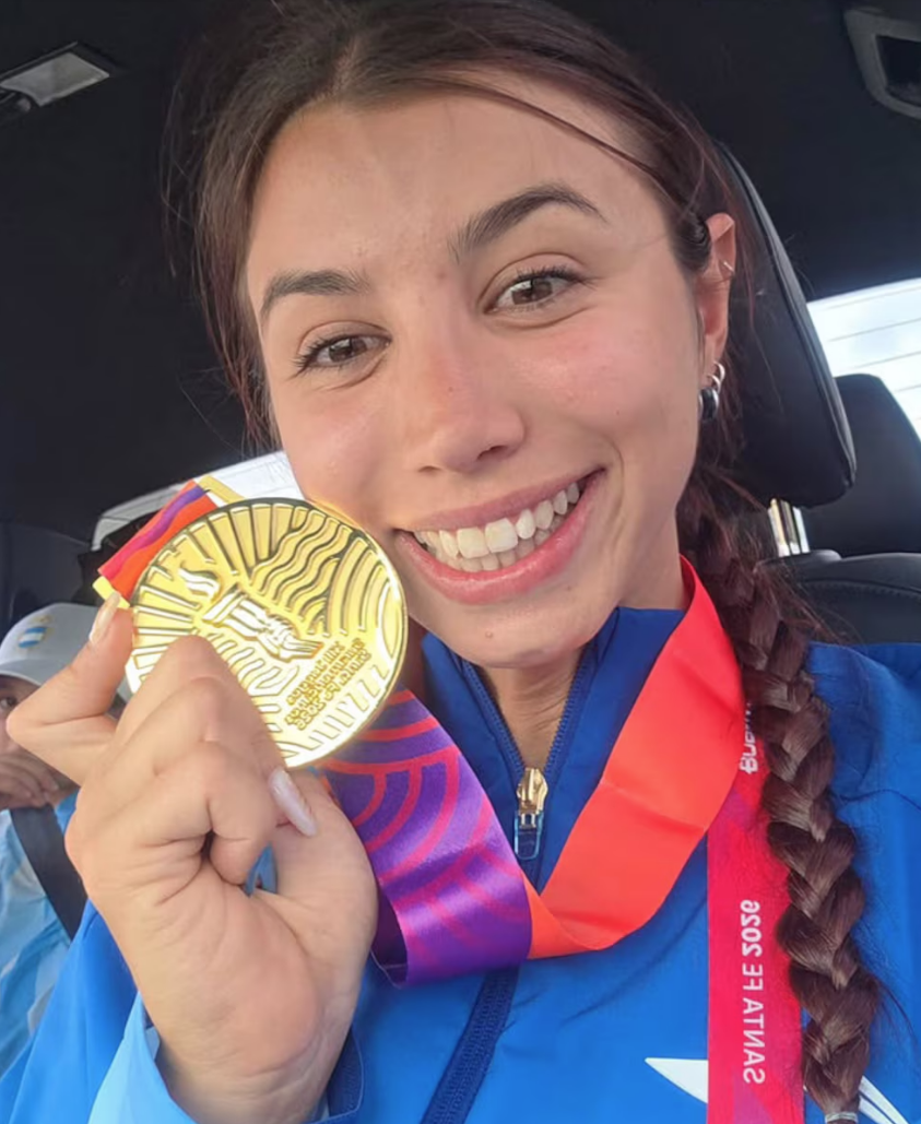 ¡Hazaña dorada para la Argentina! Julieta Benedetti ganó una carrera impresionante por menos de un segundo