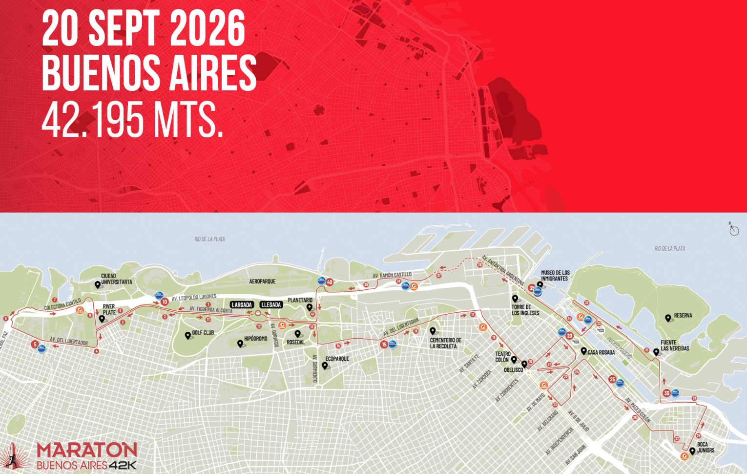 Maratón de Buenos Aires 2026: el cronograma completo de cortes de tránsito y accesos cerrados desde este sábado