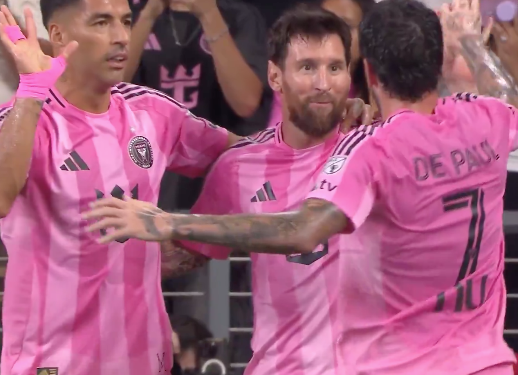 Con sello argentino: asistencia de De Paul y golazo de Messi en el empate 2-2 entre Inter Miami y San Diego