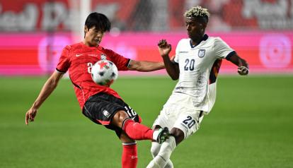 Amargo debut para Marcelo Gallardo: Ecuador cayó 3-0 ante Corea del Sur en Suwon